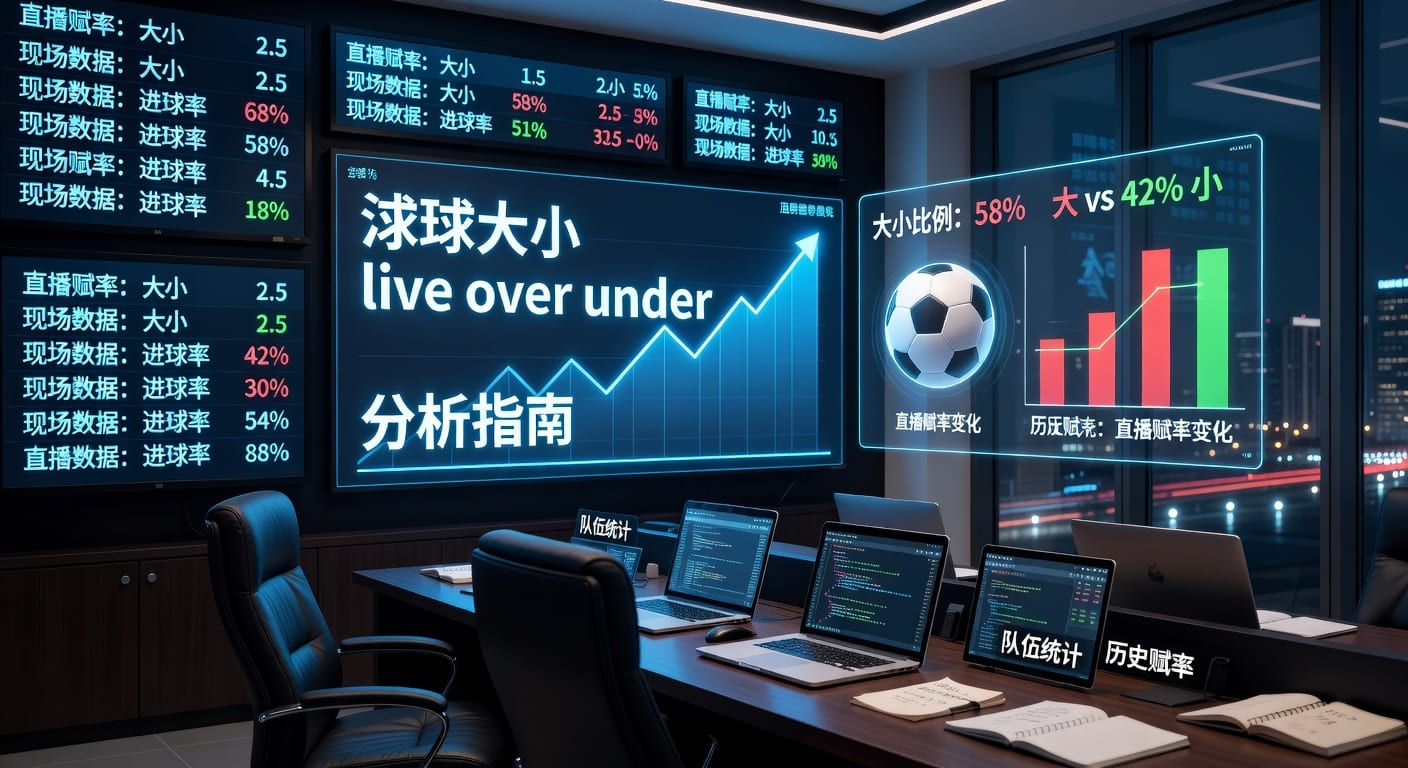 滚球大小 live over under实战判断与进场思路