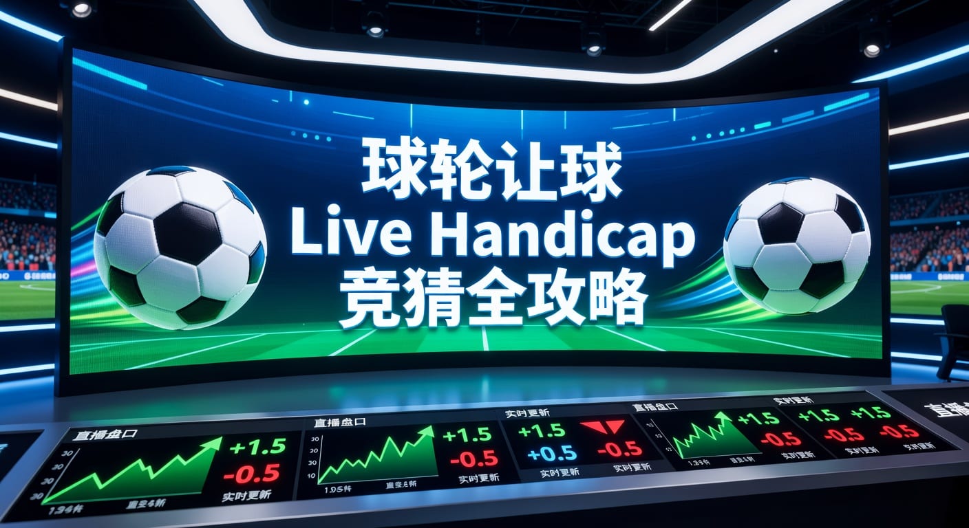 滚球让球 live handicap 实战解析｜走地盘口判断