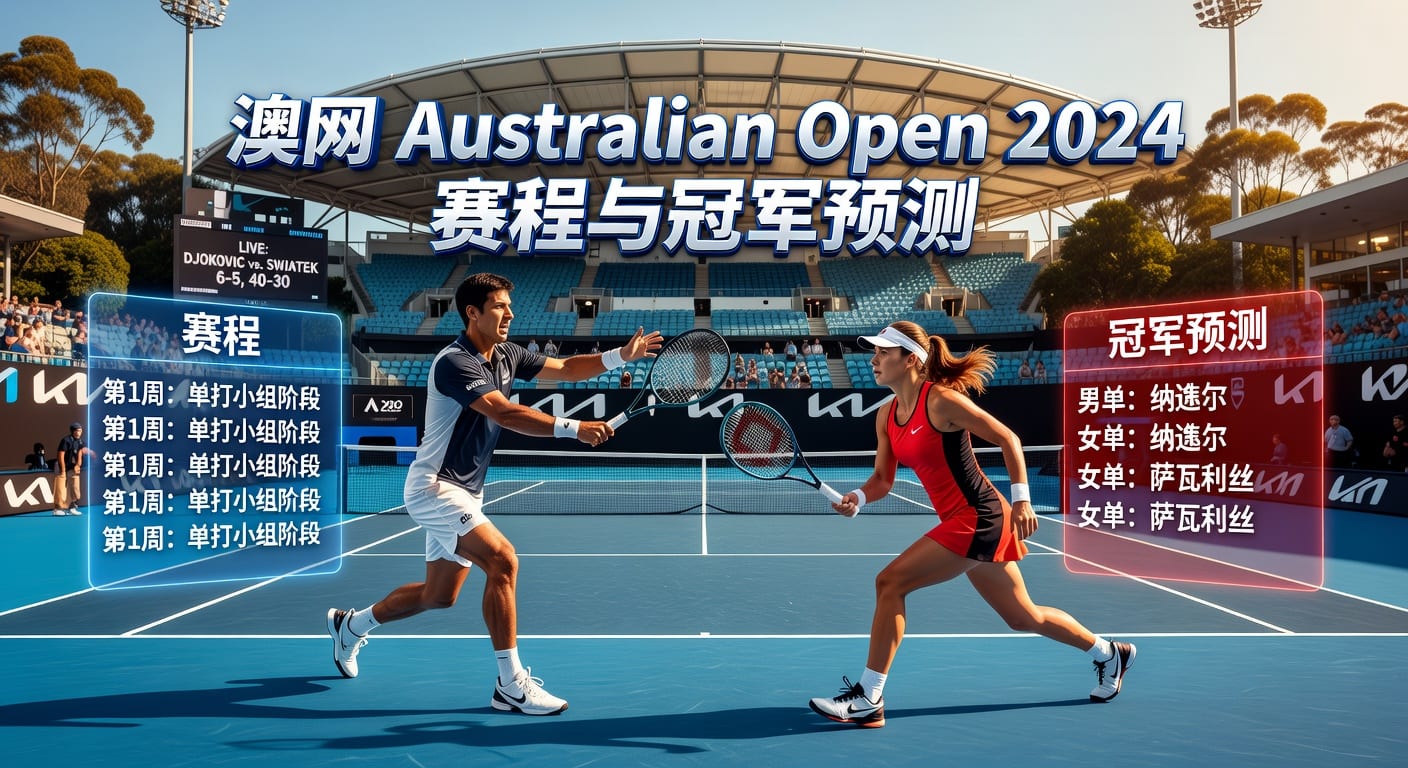 澳网 Australian Open｜J9体育娱乐官网赛前观察与投注技巧