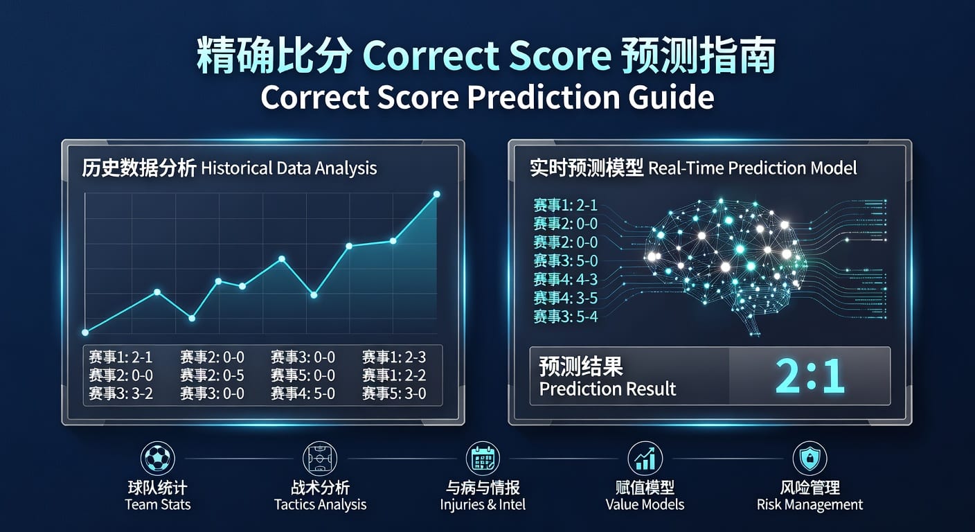 精确比分 correct score 2026年实战判断｜足彩体育官网